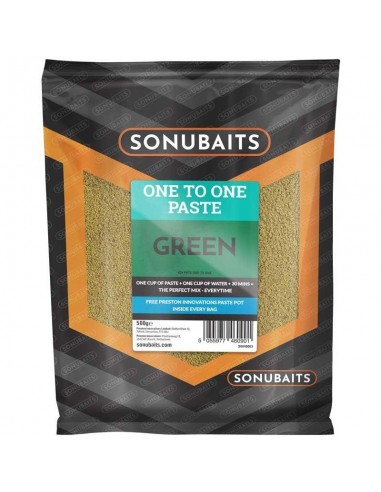 Pâte one to one Green Sonubaits