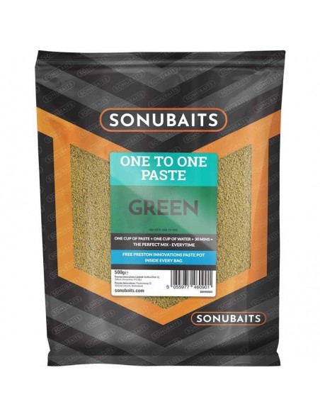 Pâte one to one Green Sonubaits