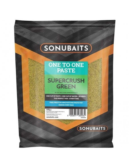 Pâte One to One supercrush green Sonubaits