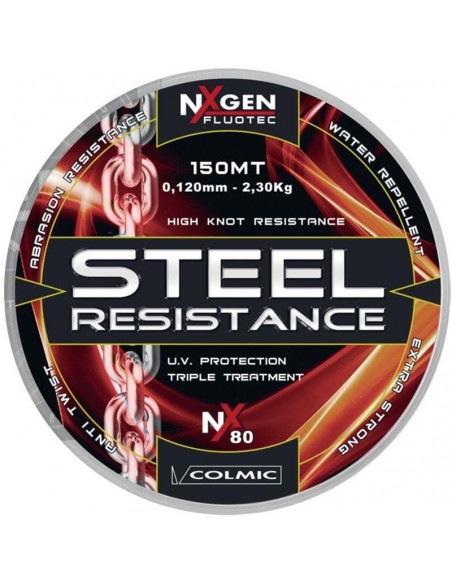 Nylon Steel résistance Colmic 150 mètres