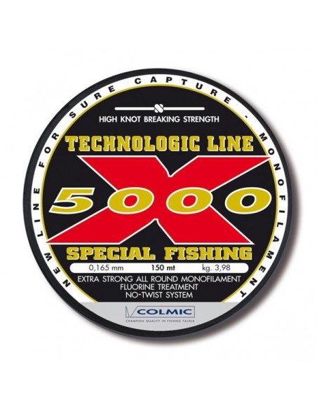 Nylon colmic X5000 150 mètres