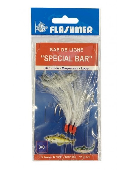 Jeu de plumes blanches Flashmer spécial bar
