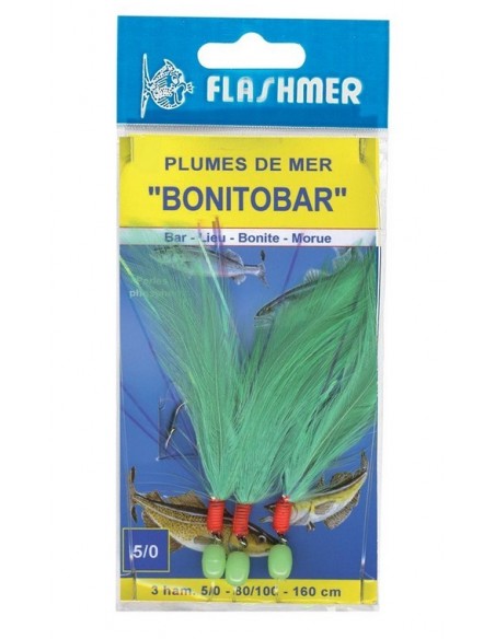 Jeu de plumes Bonitobar de Flashmer 5/0