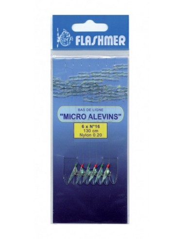 bas de ligne micro alevins flashmer