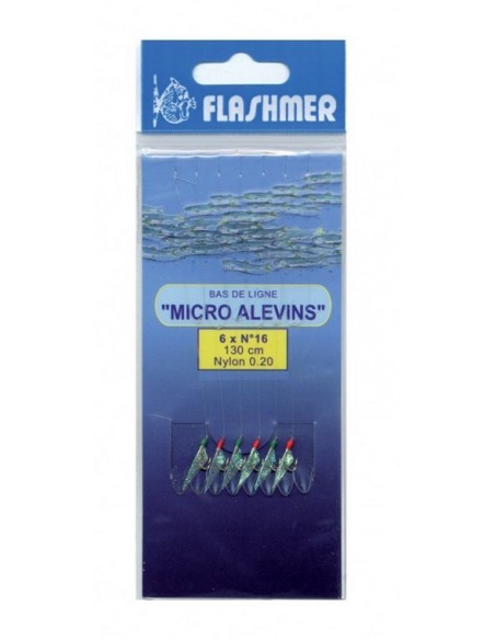 bas de ligne micro alevins flashmer