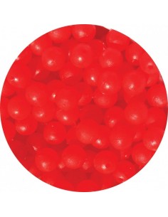 Perles cristal balais fluo rouge Flashmer
