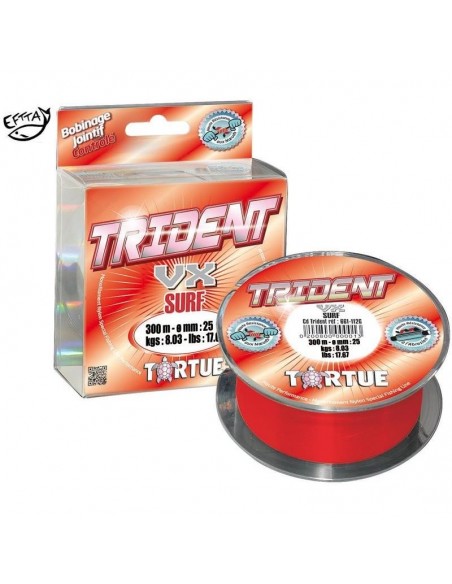 Nylon mer Surfcasting Trident VX Surf 300m Tortue