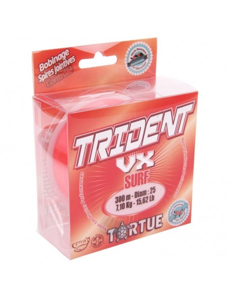 Nylon mer Surfcasting Trident VX Surf 300m Tortue