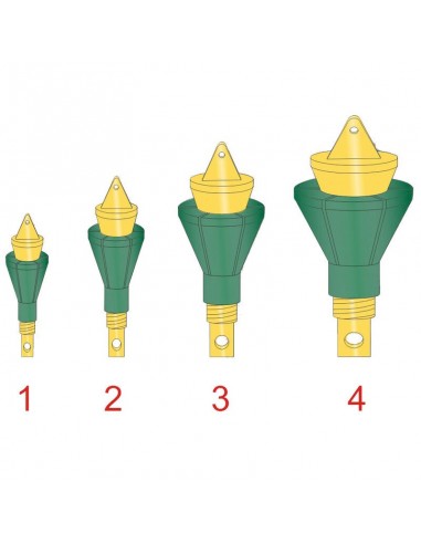 Embase réglable conique Stonfo