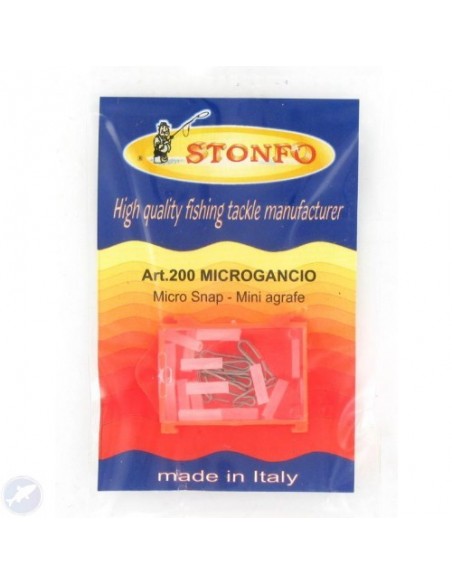 Micro agrafe rapide inox Art. 200 Stonfo