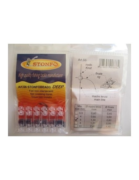 Micro perle cristal 4 trous Deep 3.3mm Art. 66 Stonfo