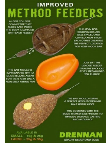 Kit Method feeder in-line SMALL + Moule Drennan