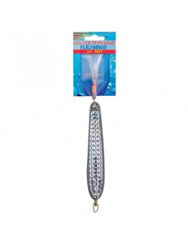 Cuiller mer ondulante Triplebar flashmer