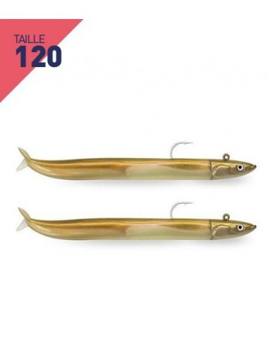 Crazy Sand Eel taille 120 (12cm) double combo...