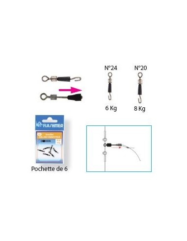 Emerillon rolling connecteur Flashmer