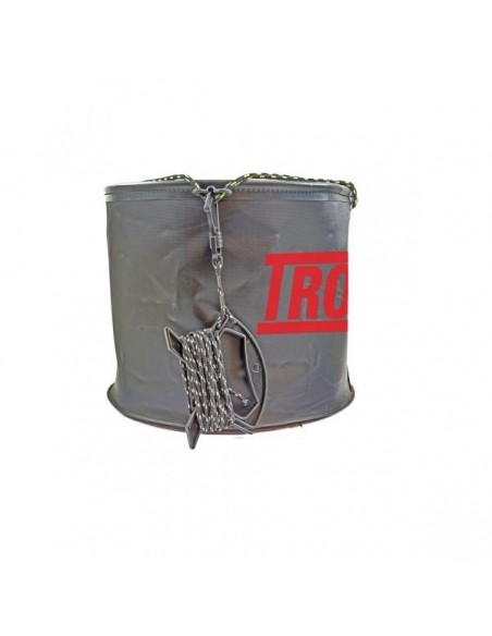Seau souple + corde 10L Dry feet Bucket Tronixpro