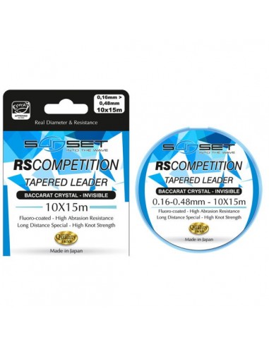 Arraches coniques Tapered Leader RS Compétition (10x15m)