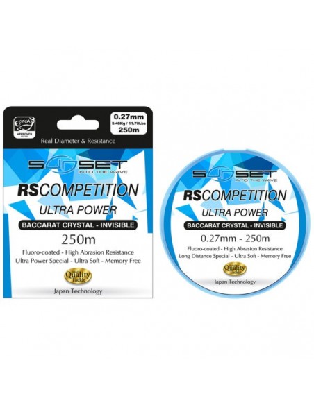 Nylon RS Compétition Ultra Power Baccarat Crystal Sunset 250m