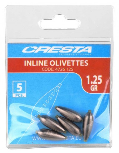 Olivettes de pêche Inline Cresta