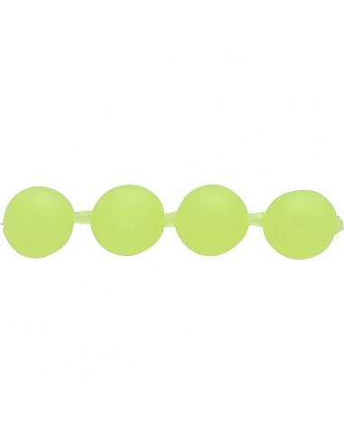Perles flottantes silicones Daiwa JAUNE Phospho