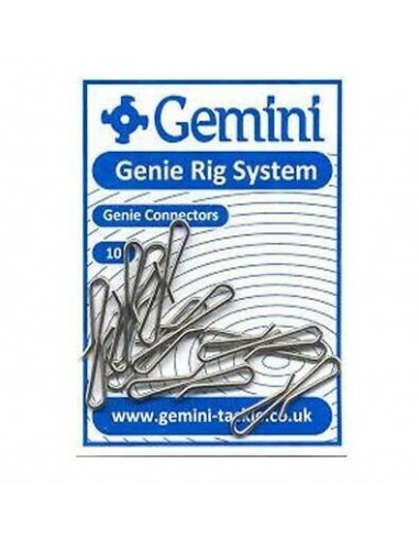 Agrafe double Genie connectors G3007 Gemini (x10)
