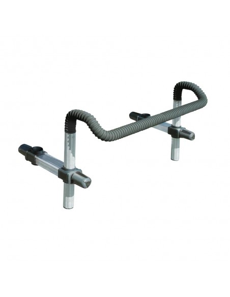 Barre repose canne striée + barres de liaison 160mm D36 Rive