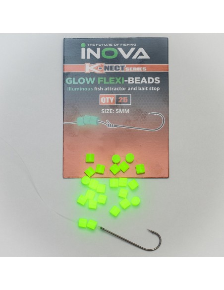 Perles molles carrées Flexi Beads (x25) Inova