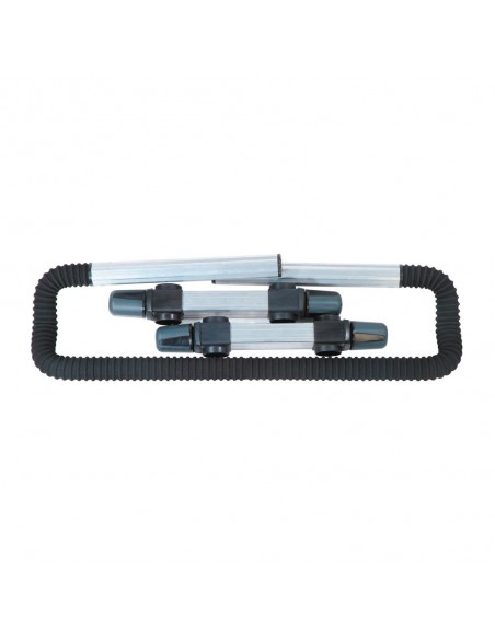 Barre repose canne striée + barres de liaison 160mm D36 Rive
