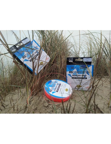 Nylon sans mémoire Memory Free Low Frequency ROUGE 100m Sunset