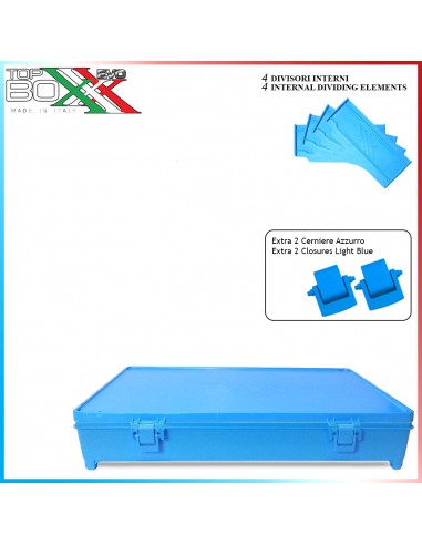 Caisse de rangement Top Boxxx BLEUE EVO3POD