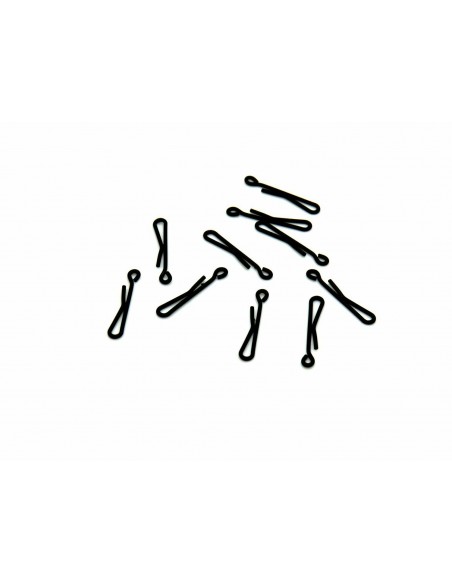Agrafe rapide NOIRE Black Genie Snood Clips G3322 Gemini (x10)
