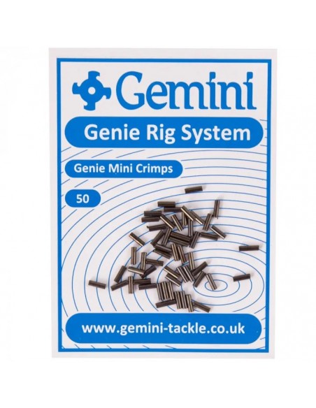 Mini Tubes de sertissage Sleeve mini Crimps Gemini (x50)