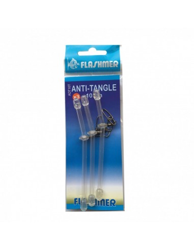 Anti-Tangle plastique 10cm Flashmer (x3)