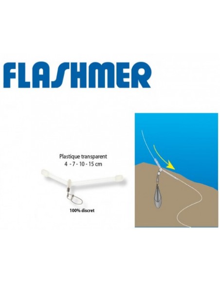 Anti-Tangle plastique 10cm Flashmer (x3)