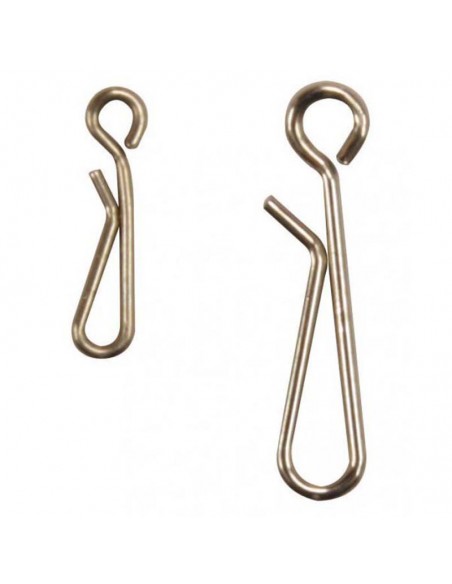 Agrafe rapide à plomb ou bas de ligne Faster Snap Flashmer (x10)