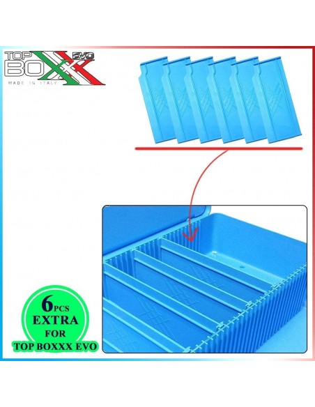 Séparateurs plastiques pour caisse de rangement Top Boxxx EVO3POD (x6)