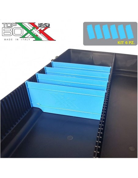 Séparateurs plastiques pour caisse de rangement Top Boxxx EVO3POD (x6)