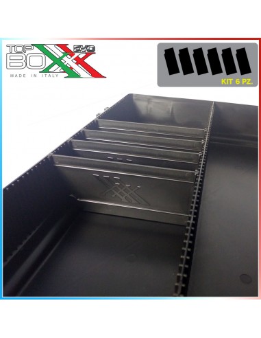 Séparateurs plastiques pour caisse de rangement...