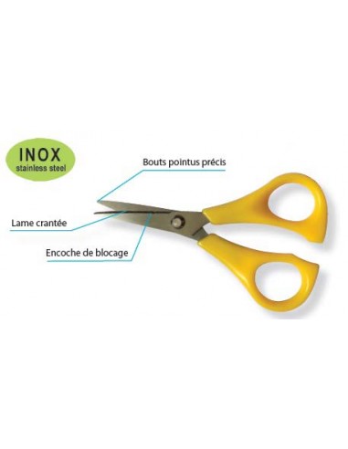 Ciseaux crantés à tresse Flashmer