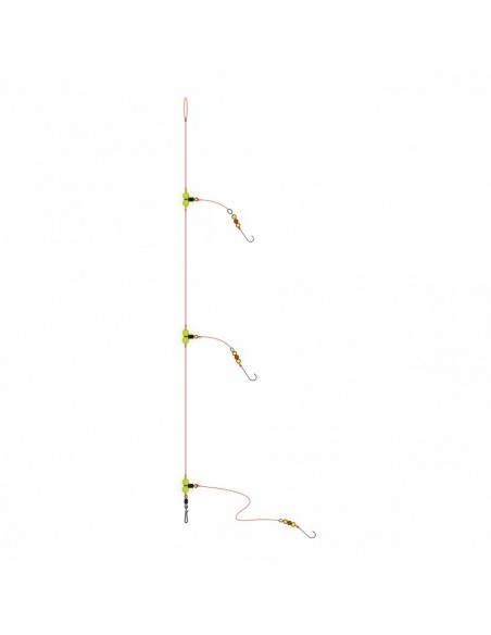 Montage à Sole Flashmer 3 hameçons n°6