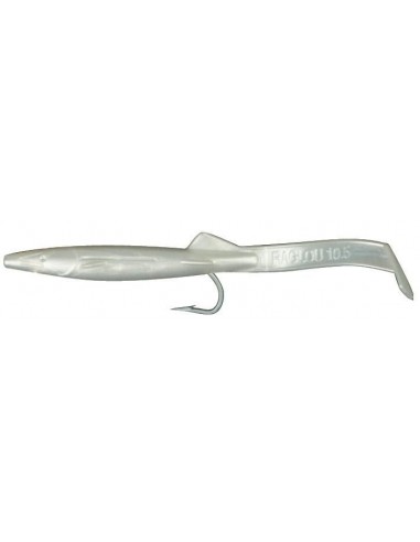 Leurre Raglou 120mm de pêche au bar Blanc nacré Pearl White (PW)