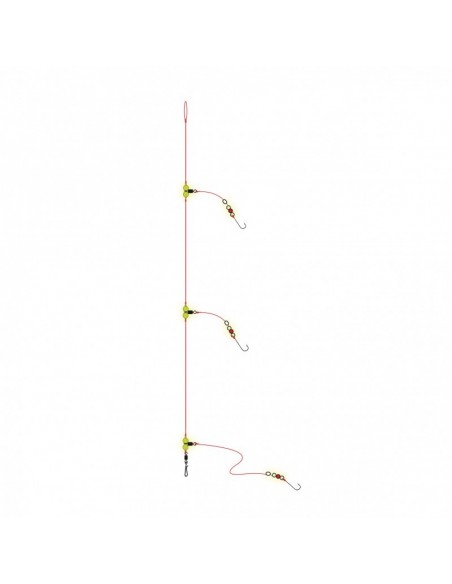 Montage à Merlan Flashmer 3 hameçons n°2