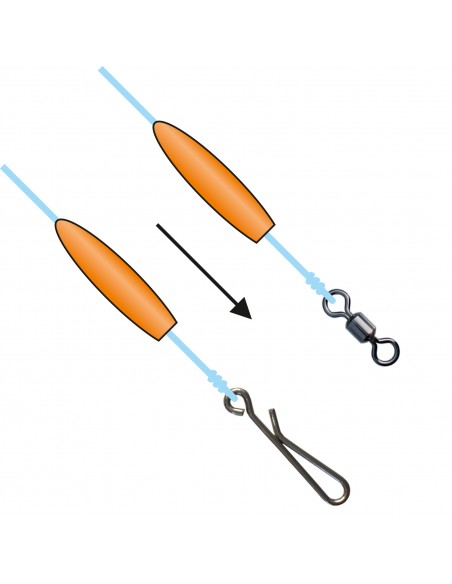 Manchon protège noeud 13mm Sunset (x24)