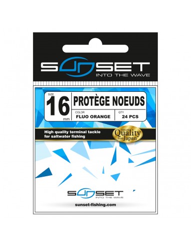 Manchon protège noeud 13mm Sunset (x24)