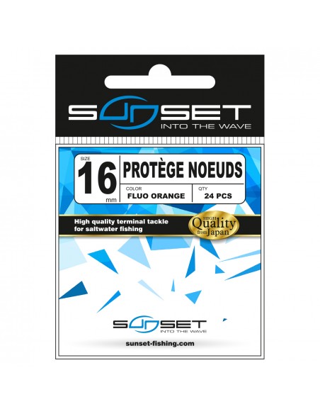 Manchon protège noeud 13mm Sunset (x24)