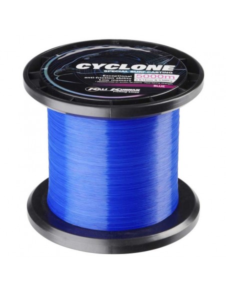 Nylon mer surfcasting Cyclone BLEU 5000m Kali Kunnan