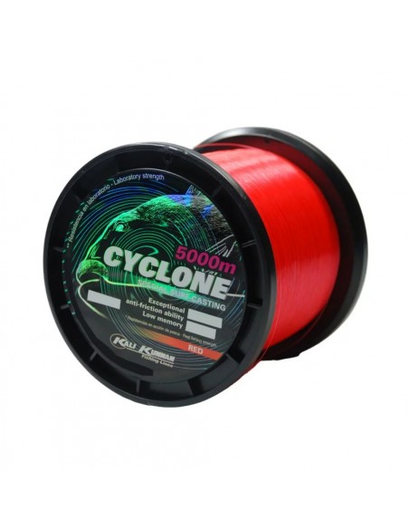 Nylon mer surfcasting Cyclone ROUGE 5000m Kali Kunnan