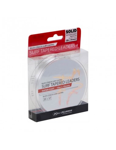 Arraches coniques Surf tapered Leaders Kali Kunnan (10x15m)