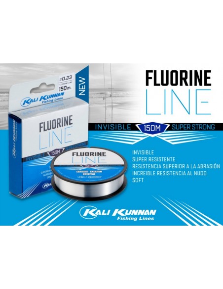 Nylon pour empile FLUORINE LINE 150m Kali Kunnan