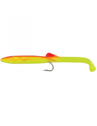 Leurre Raglou 120mm de pêche au bar Jaune / Orange (SR)